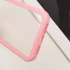 Прозорий силіконовий чохол з кольоровою на окантовкою на Apple iPhone XR (6.1") – Pink. Фото 8 з 9