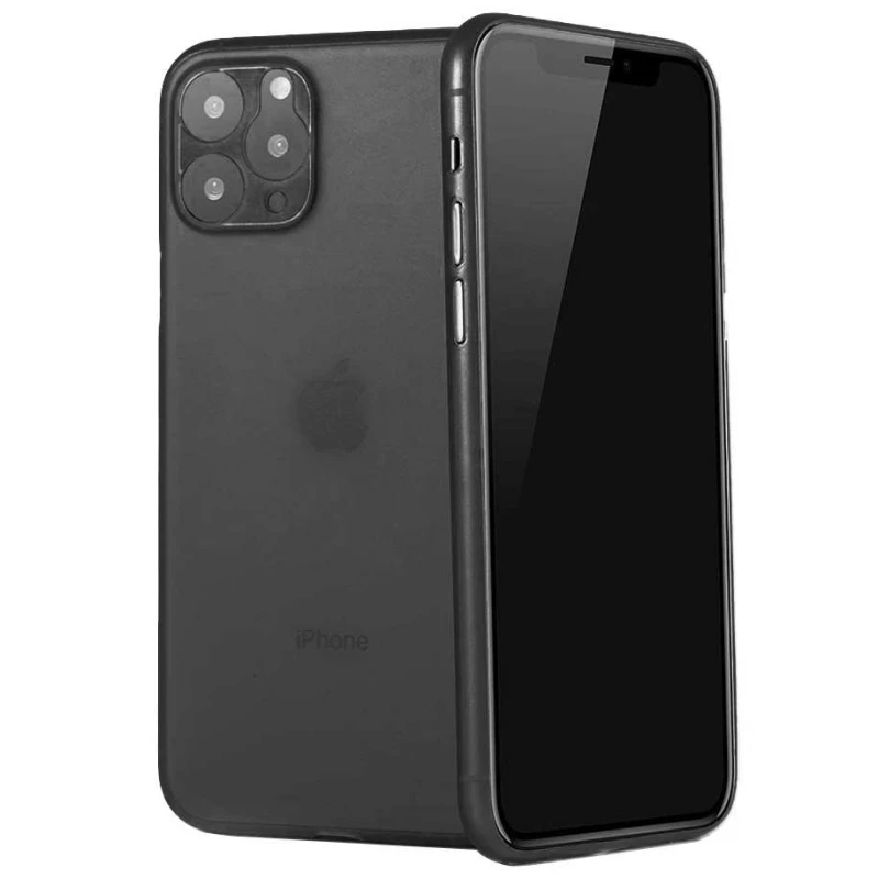 

Пластикова накладка LikGus ультратонка 0,3 на Apple iPhone 11 Pro (5.8") (Чорний)