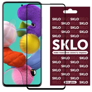 Захисне скло SKLO 3D Samsung Galaxy A51 фото 1 Захисне скло SKLO 3D Samsung Galaxy A51 фото 1 з 1
