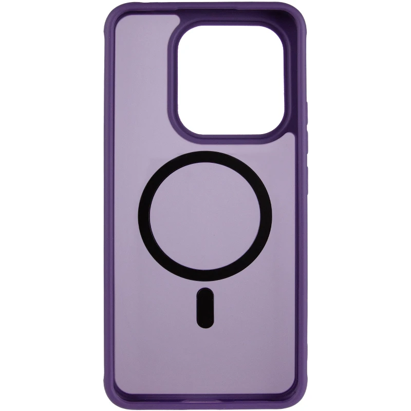 Чехол TPU Bloom with Magnetic Fit для Xiaomi Redmi Note 14 4G (Europe version) – Purple. Фото 5 из 7