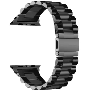 Ремінець Steel Elegance для Apple Watch 42(ser.1-3)/44/45/46/49mm — Black
