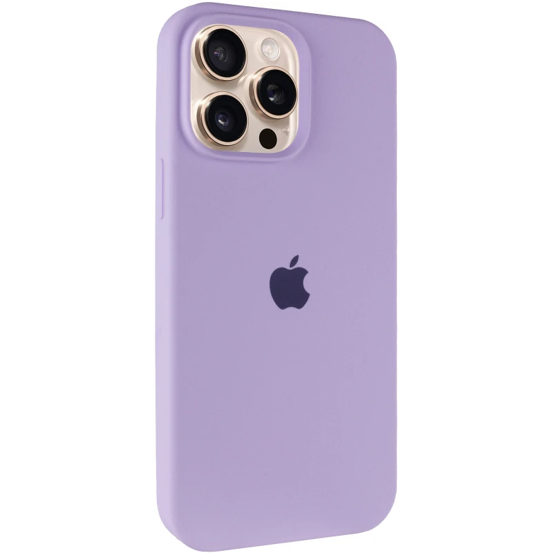 Чохол Silicone Case з закритим низом на Apple iPhone 15 Pro Max (6.7") – Бузковий / Lilac. Фото 1 з 7