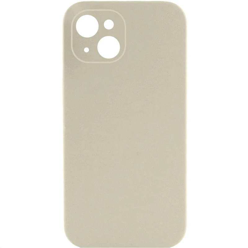 Чохол Silk Full Camera Protective (AA) NO LOGO для Apple iPhone 13 (6.1") – Бежевий / Antigue White. Фото 1 з 1
