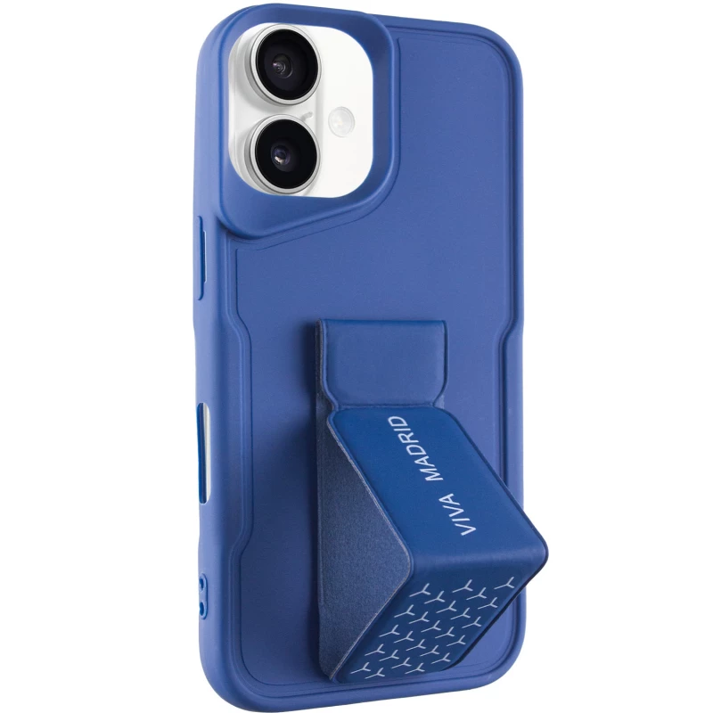 Чехол Вива с ремешком для Apple iPhone 16 – Dark Blue. Фото 3 из 7