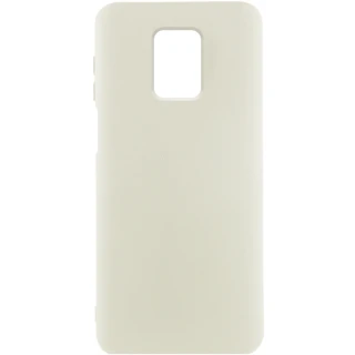 Чохол Silicone Case Lakshmi Elit на Xiaomi Redmi Note 9s / Note 9 Pro / Note 9 Pro Max — Білий / White