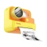 Дитяча фотокамера  моментальним друком Hoco DV200 Dual lens – Yellow. Фото 1 з 4