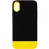 Двоколірний чохол Bichromatic на Apple iPhone X (5.8") – Black / Yellow. Фото 1 з 5