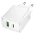 МЗП Hoco CS112A Lounge PD30W+QC3.0 (1USB-A/1C) – White. Фото 3 з 4