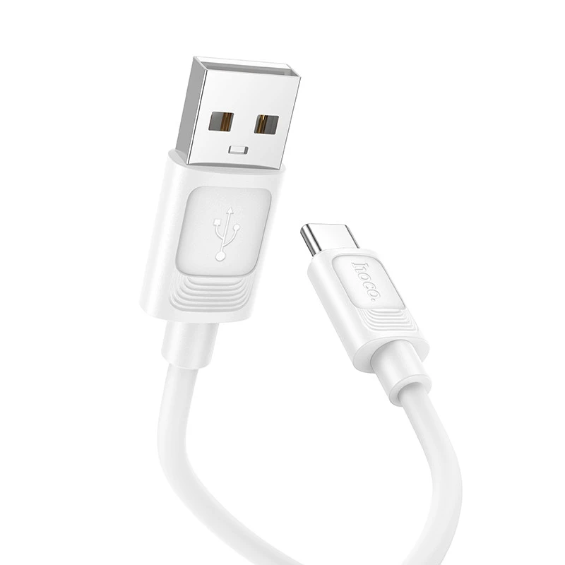 Дата кабель Hoco X122 Benefit USB to Type-C 3A (1m) – White. Фото 2 из 3