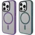 TPU+PC чохол Metal Buttons with Magnetic Fit для Apple iPhone 16 Pro фото 2 з 3