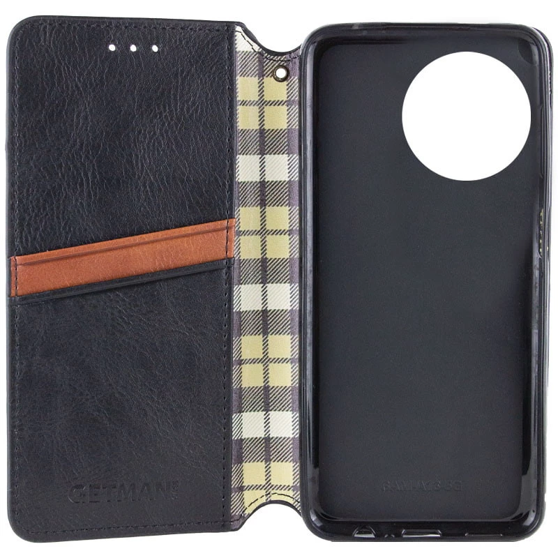 Чохол книжка GETMAN кубик для Realme 11 4G – Чорний. Фото 6 з 12