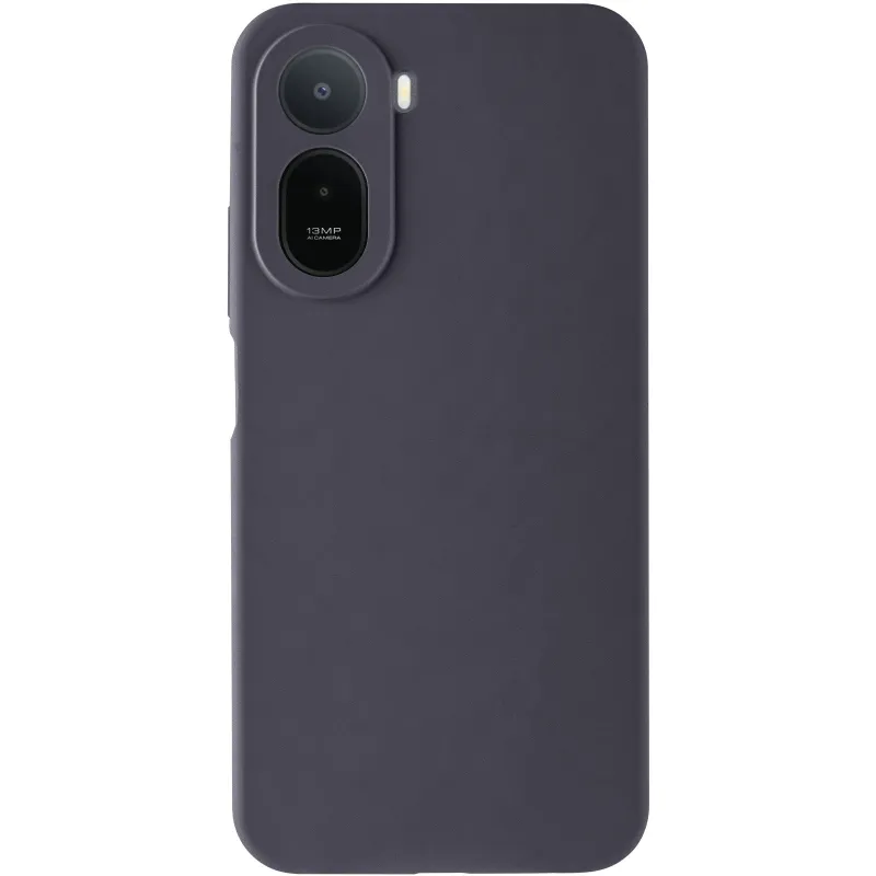 Чехол Silicone Case Lakshmi Premium з закритою камерою на Xiaomi Redmi A7 Pro 4G – Серый / Dark Gray. Фото 3 из 6