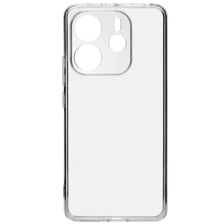 Ультратонкий силіконовий чохол 1,5 мм з захистом камери на Xiaomi Redmi Note 14 4G (Europe version) фото 1 Ультратонкий силіконовий чохол 1,5 мм з захистом камери на Xiaomi Redmi Note 14 4G (Europe version) фото 1 з 1