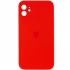 Чохол Silicone Case Square з захистом камери на Apple iPhone 11 (6.1") – Червоний / Red. Фото 1 з 3