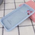 Чехол Silicone Case с защитой камеры для Apple iPhone 12 Pro Max (6.7") – Голубой / Lilac Blue. Фото 2 из 2