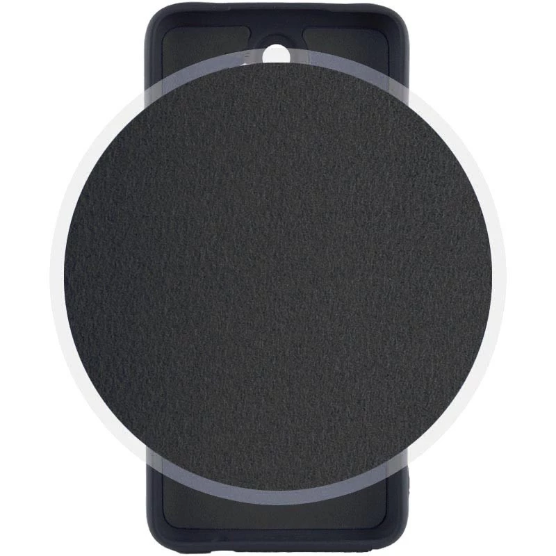 Кольоровий силіконовий чохол GETMAN із закритою камерою для Xiaomi Redmi 8 – Чорний / Black. Фото 3 з 3