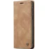 Кожаный чехол-книжка CaseMe Velvet Nubuck для Samsung Galaxy A56 5G – Brown. Фото 1 из 4
