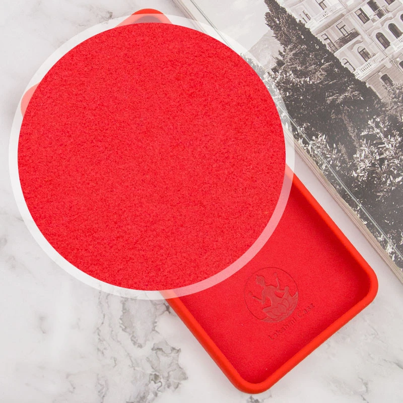 Чохол Silicone Case Lakshmi Premium із закритою камерою для Xiaomi Redmi 13C – Червоний / Red. Фото 9 з 11