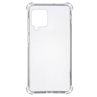 Ультратонкий силіконовий чохол GETMAN з критими бортами на Samsung Galaxy A12 фото 1 з 2