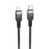 Дата кабель Hoco X109 Energy silicone Type-C to Lightning (1m) – Black. Фото 1 з 4