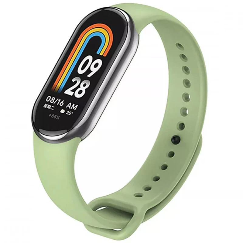 

Силіконовий ремінець для Xiaomi Mi Band 8 (М'ятний / Mint)