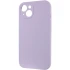 Чехол с защитой камеры Silicone Case для Apple iPhone 15 Plus (6.7") – Сиреневый / Lilac. Фото 3 из 6