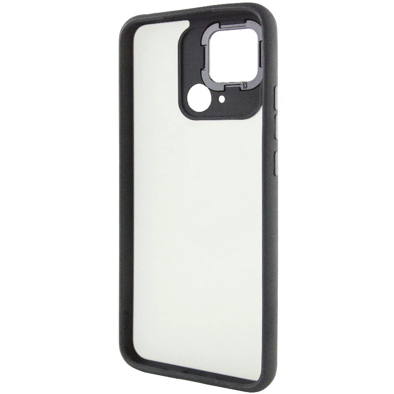 Чохол TPU+PC Lyon Frosted на Xiaomi Redmi 10C – Black. Фото 4 з 7