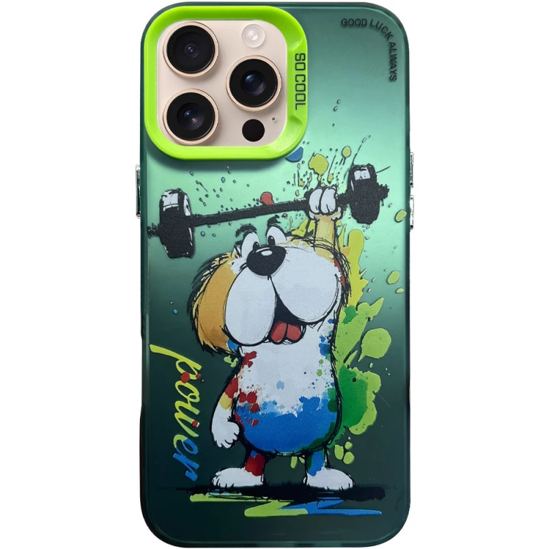 Чохол TPU+PC Street Art для Apple iPhone 16 Pro – Power. Фото 2 з 7