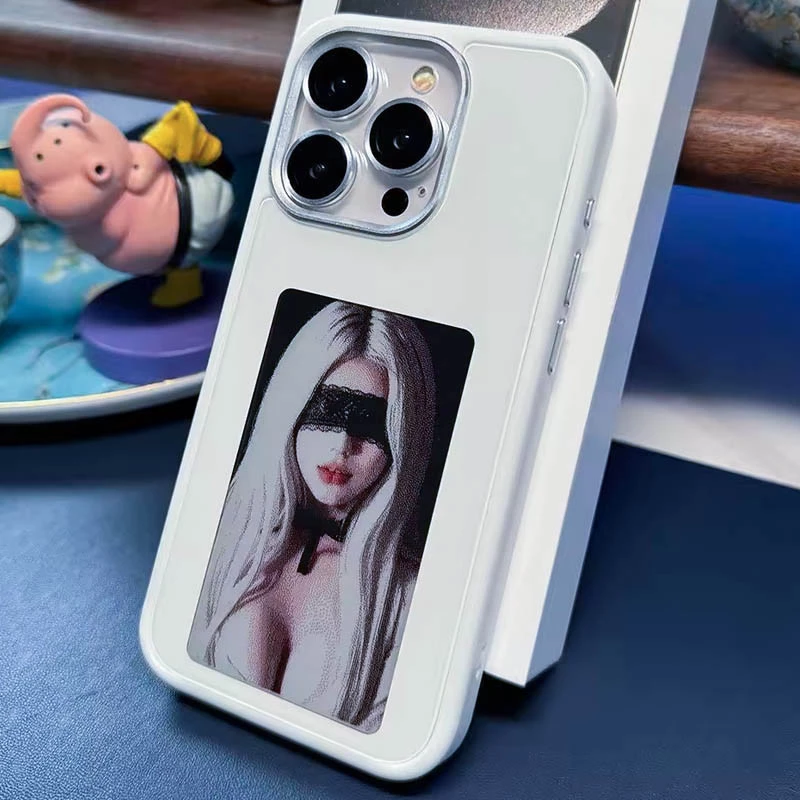 Чехол, который имитирует изображение для Apple iPhone 14 Pro (6.1") – White. Фото 5 из 7