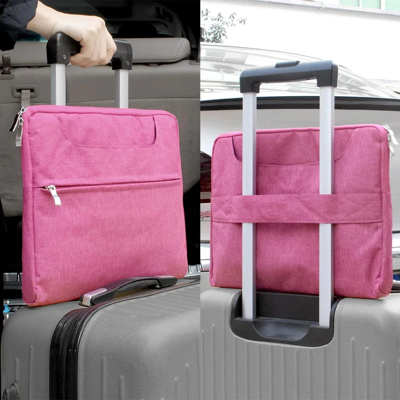 Сумка для ноутбуку Denim with Straps 13/14.2'' – Rose. Фото 5 з 8