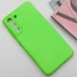 Чохол Silicone Case Lakshmi з закритою камерою на Samsung Galaxy S23 FE – Салатовий / Neon Green. Фото 5 з 13