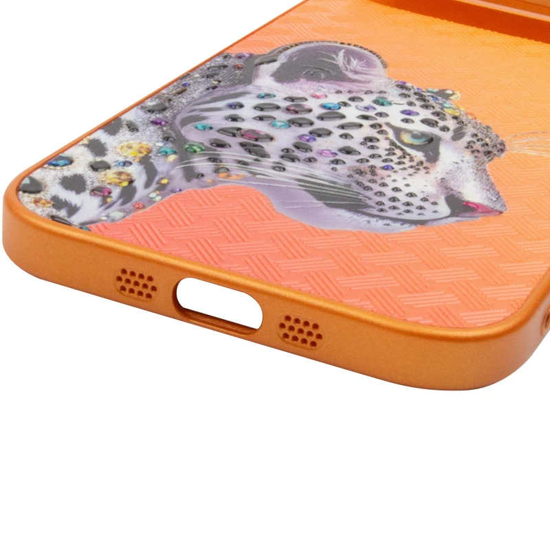 Чохол TPU+PC Crystal Hunt with MagSafe для Apple iPhone 17 Air (6.5") – Orange. Фото 7 з 8