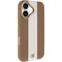 Кожаный чехол Rally with MagSafe для Apple iPhone 17 (6.3") – Beige / White. Фото 2 из 7