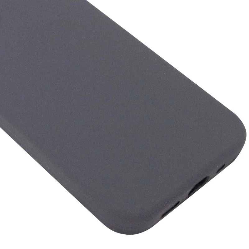 Чохол з закритим низом Silicone Case на Apple iPhone 15 Pro (6.1") – Сірий / Dark Gray. Фото 8 з 8