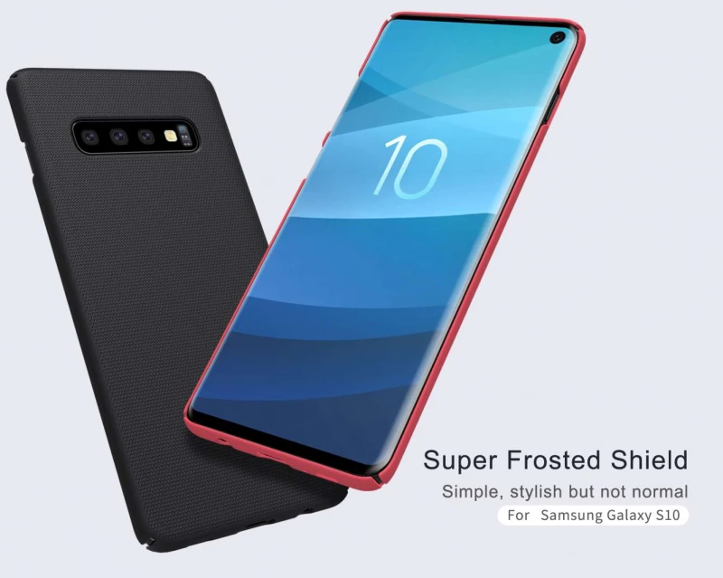 Пластикова накладка Nillkin Frost на Samsung Galaxy S10 фото 2 з 8
