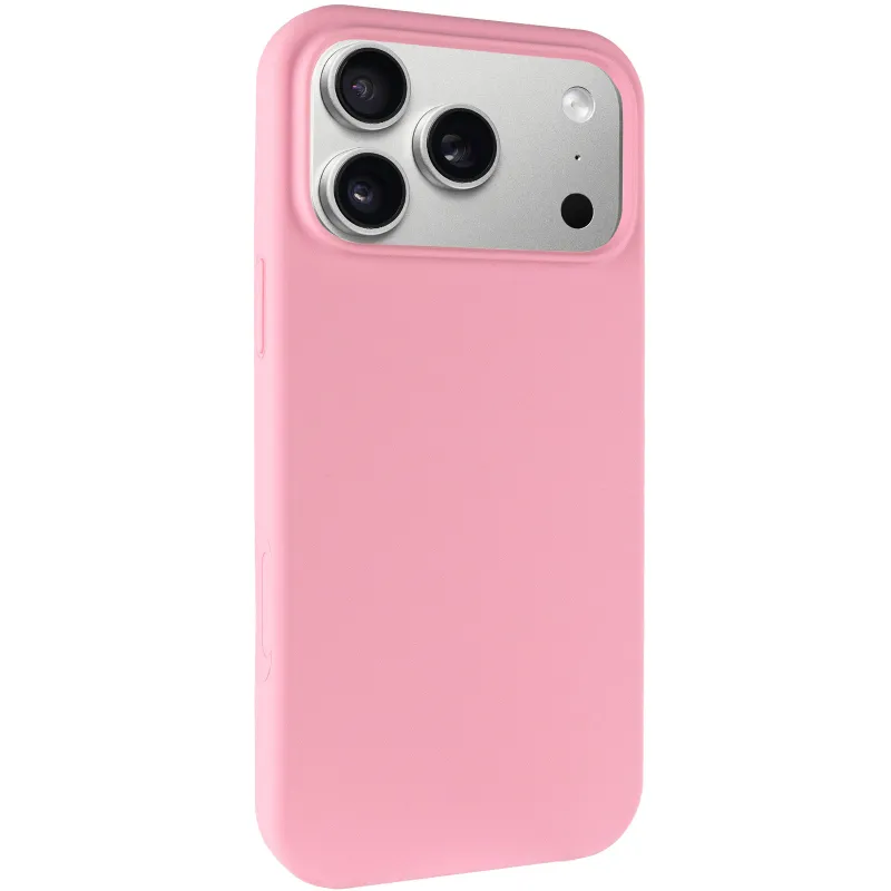 Чехол Silk Full Protective (AA) NO LOGO для Apple iPhone 17 Pro (6.3") – Розовый / Light pink. Фото 1 из 6