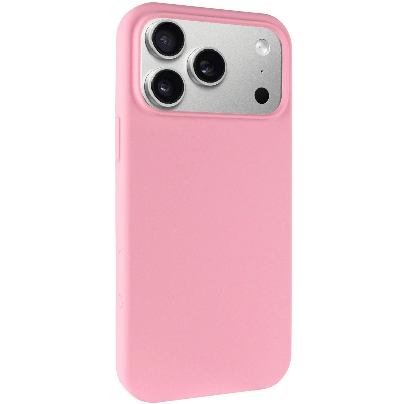 Чохол з закритим низом Silicone Case на Apple iPhone 17 Pro Max (6.9") – Рожевий / Light pink. Фото 3 з 7