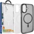 TPU+PC чохол Blueo Skin Friendly Frosted with MagSafe для Apple iPhone 16 фото 3 з 4