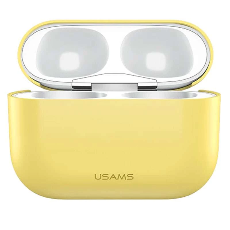 Силіконовий футляр USAMS US-BH569 Ultra-thin Silicone Protective Cover для навушників AirPods Pro фото 1 з 1