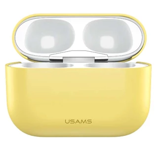 Силіконовий футляр USAMS US-BH569 Ultra-thin Silicone Protective Cover для навушників AirPods Pro фото 1 з 2
