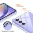 Ультратонкий силіконовий чохол GETMAN з критими бортами та камерою для Samsung Galaxy A55 – Безбарвний (прозорий). Фото 5 з 9