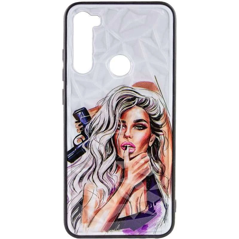 

Стеклянный чехол Prisma Ladies на Xiaomi Redmi Note 8 (Purple)