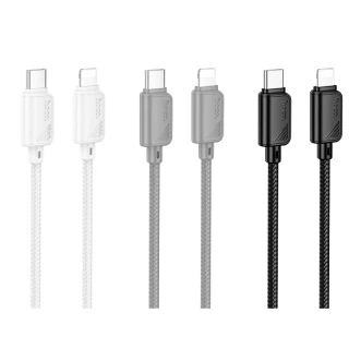 Дата кабель Hoco X113 Beneficio Type-C to Lightning (1m) фото 1 з 1