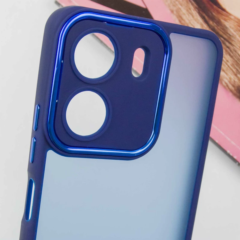 TPU+PC чехол Accent для Xiaomi Redmi 13C – Blue. Фото 4 из 6