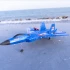 Літак на радіокеруванні SCHE HW32 F22 Fighter – Blue. Фото 7 з 7