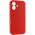 Чехол Silk Full Camera Protective (AA) NO LOGO для Apple iPhone 16 – Красный / Red. Фото 1 из 7