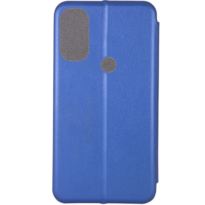 Чохол-книжка класичний на Motorola Moto E40 – Синій. Фото 2 з 3
