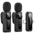 Петличний бездротовий мікрофон WIWU WM007 Dual-mic (Lightning/Type-C) – Black. Фото 6 з 6