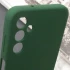 Силиконовый чехол Cover Lakshmi с защитой камеры для Samsung Galaxy A25 5G – Зеленый / Dark green. Фото 4 из 4