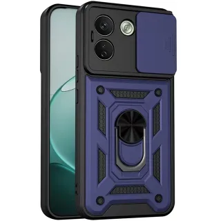 Ударопрочный чехол Ummi Camshield Serge Ring (in box) для Xiaomi Redmi Note 17 Pro — Синий / Navy